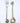 Pure Brass Designer Fork and Spoon Set