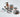 61-Piece Dining Set - Meraki Copper