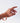 Adjustable Solid Line Texture Ring - Meraki Copper