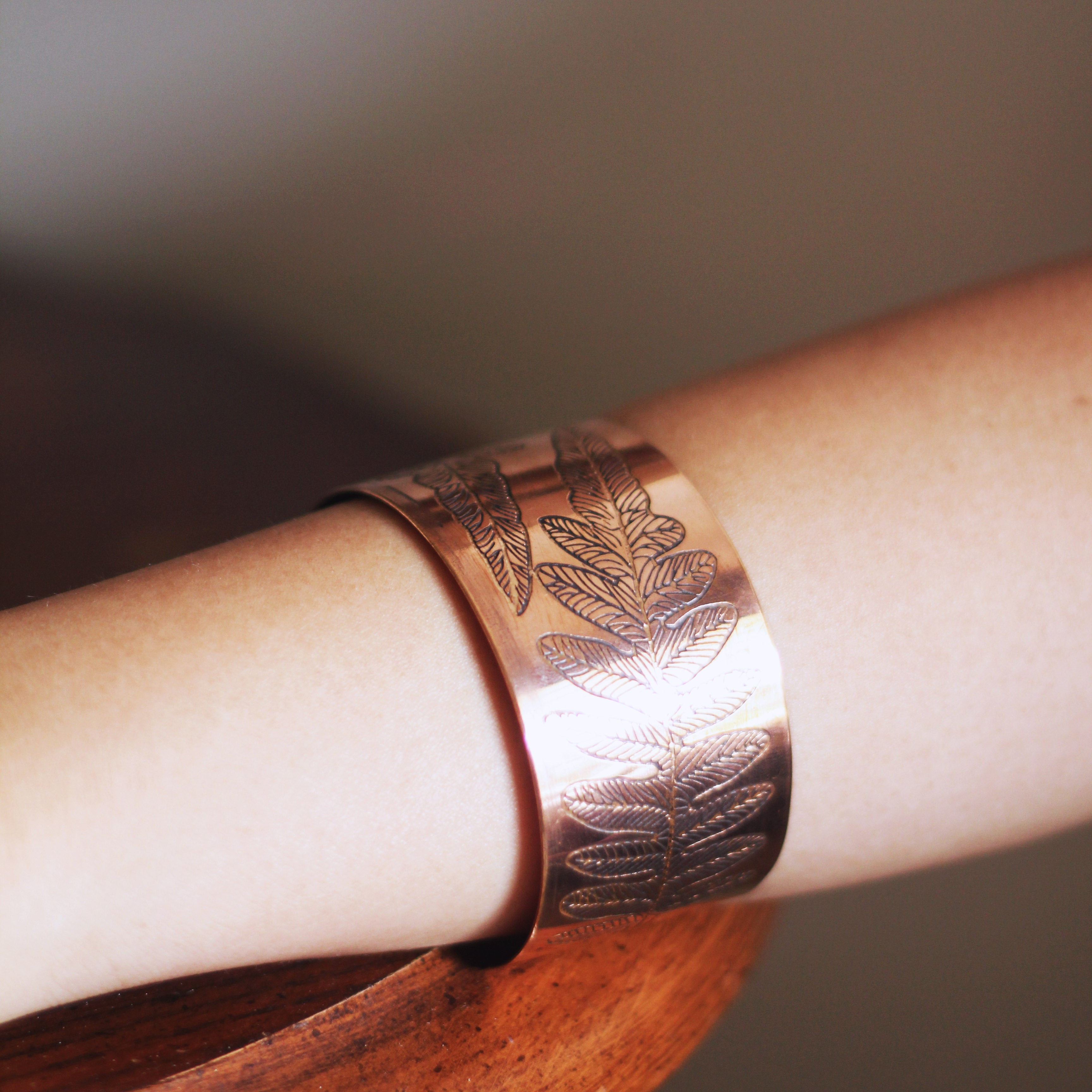 Rowen for Protection Bangle – Meraki Copper