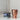 Embossed Flower Cups (500ml) - Meraki Copper